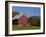 Exterior of a Large Barn, Typical of the Region, on a Farm in Vermont, New England, USA-Fraser Hall-Framed Photographic Print