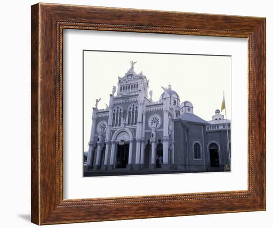 Exterior of Cathedral Los Angeles, Cartago, Costa Rica-Scott T. Smith-Framed Photographic Print