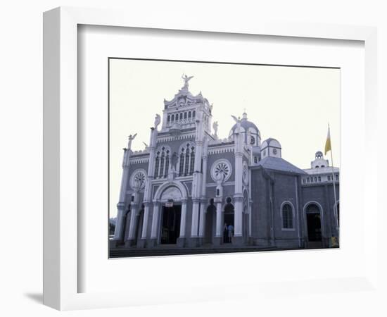 Exterior of Cathedral Los Angeles, Cartago, Costa Rica-Scott T. Smith-Framed Photographic Print