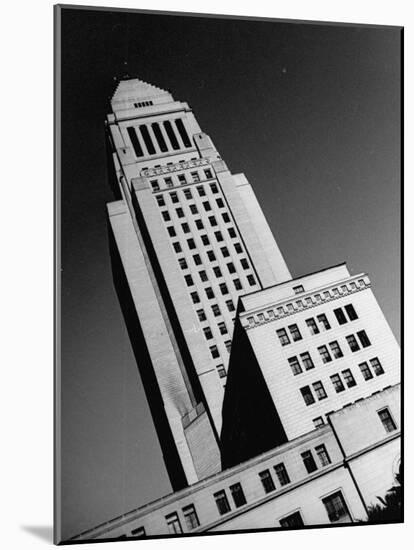 Exterior of City Hall-Rex Hardy Jr.-Mounted Photographic Print