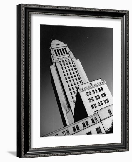 Exterior of City Hall-Rex Hardy Jr.-Framed Photographic Print