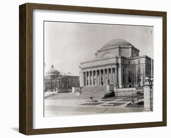 Exterior of Columbia University-null-Framed Photographic Print