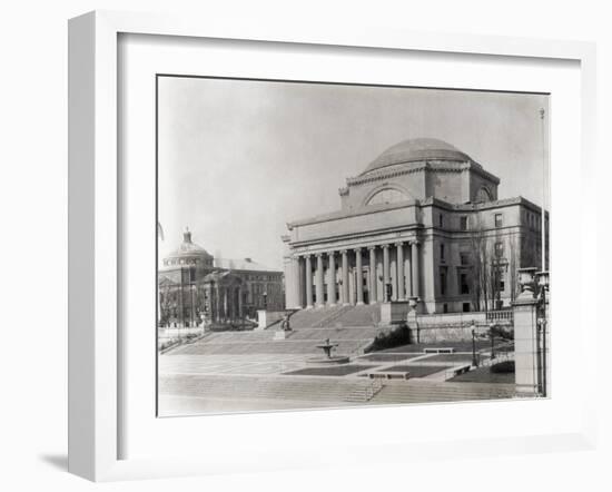 Exterior of Columbia University-null-Framed Photographic Print