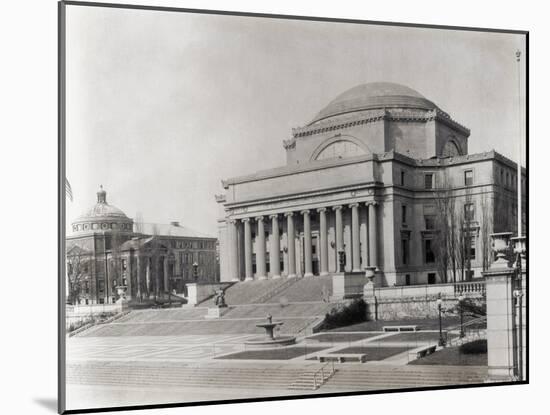 Exterior of Columbia University-null-Mounted Photographic Print