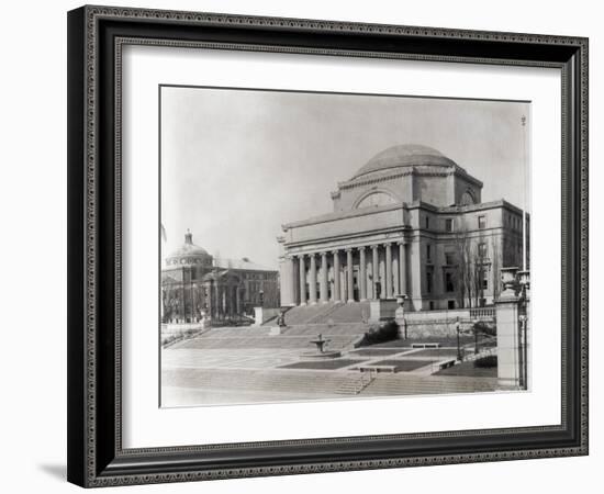 Exterior of Columbia University-null-Framed Photographic Print