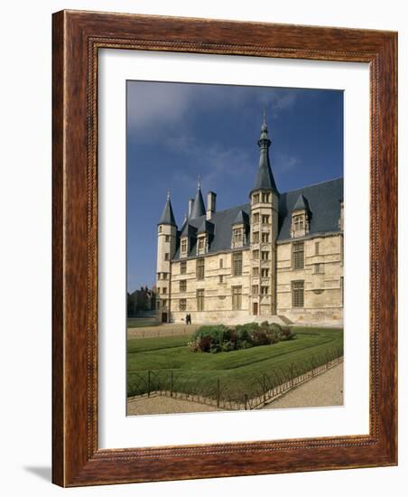 Exterior of Ducal Palace, Nevers, Bourgogne (Burgundy), France-Michael Short-Framed Photographic Print