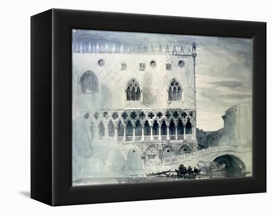 Exterior of Ducal Palace, Venice, 19th Century-John Ruskin-Framed Premier Image Canvas