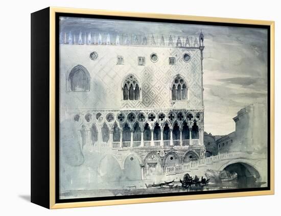 Exterior of Ducal Palace, Venice, 19th Century-John Ruskin-Framed Premier Image Canvas