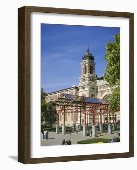 Exterior of Ellis Island, New York City, USA-Christopher Rennie-Framed Photographic Print