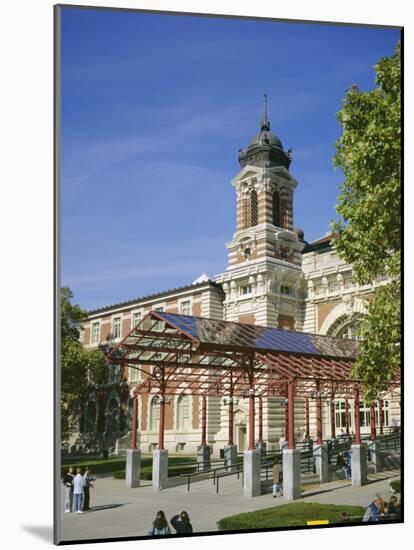 Exterior of Ellis Island, New York City, USA-Christopher Rennie-Mounted Photographic Print