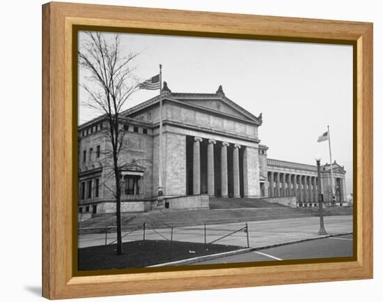 Exterior of Field Museum of Natural History-null-Framed Premier Image Canvas