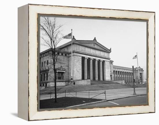 Exterior of Field Museum of Natural History-null-Framed Premier Image Canvas