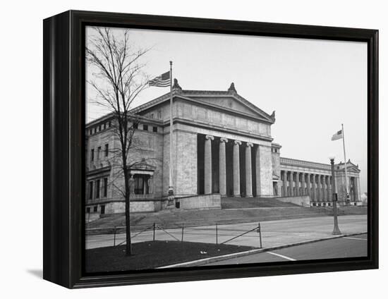 Exterior of Field Museum of Natural History-null-Framed Premier Image Canvas