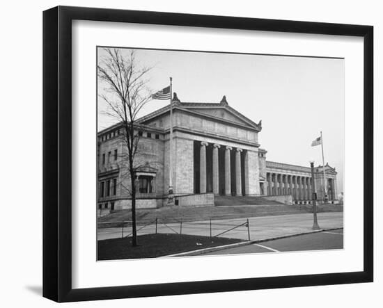 Exterior of Field Museum of Natural History-null-Framed Photographic Print