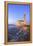 Exterior of Hassan Ll Mosque and Coastline at Dusk, Casablanca, Morocco, North Africa-Neil Farrin-Framed Premier Image Canvas