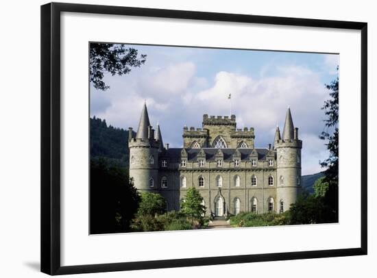 Exterior of Inveraray Castle, Argyll, Scotland-null-Framed Giclee Print