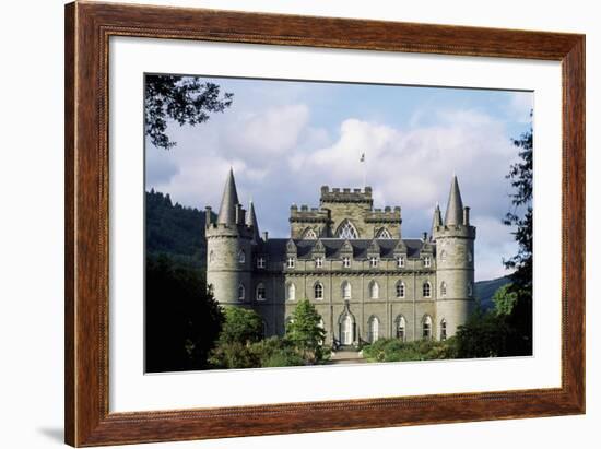 Exterior of Inveraray Castle, Argyll, Scotland-null-Framed Giclee Print