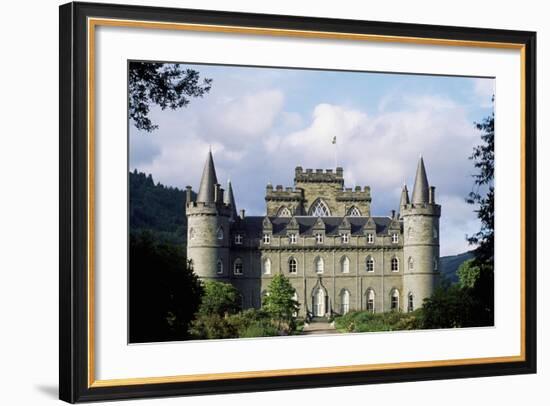 Exterior of Inveraray Castle, Argyll, Scotland-null-Framed Giclee Print