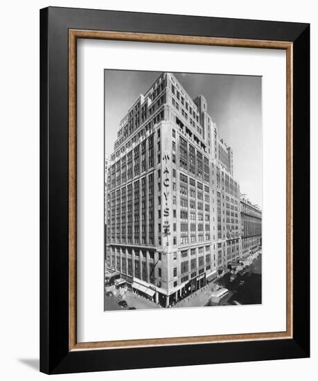 Exterior of Macy's Department Store-null-Framed Photographic Print