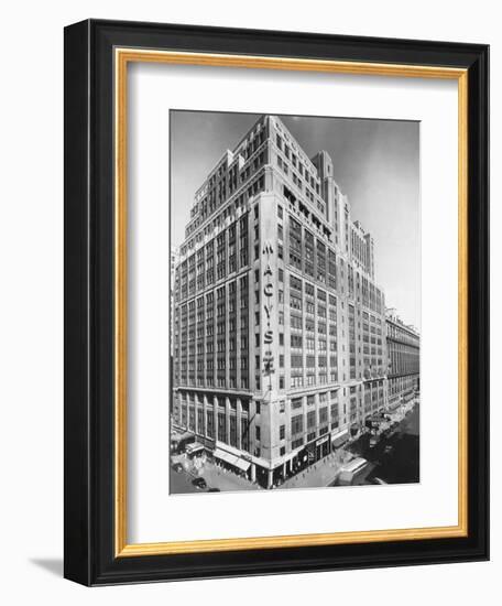 Exterior of Macy's Department Store-null-Framed Photographic Print