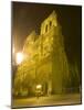 Exterior of Notre Dame Cathedral at Night, Paris, France-Jim Zuckerman-Mounted Photographic Print