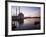 Exterior of Ortakoy Mosque and Bosphorus Bridge at Dawn, Ortakoy, Istanbul, Turkey-Ben Pipe-Framed Photographic Print