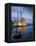 Exterior of Ortakoy Mosque and Bosphorus Bridge at Night, Ortakoy, Istanbul, Turkey-Ben Pipe-Framed Premier Image Canvas