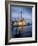 Exterior of Ortakoy Mosque and Bosphorus Bridge at Night, Ortakoy, Istanbul, Turkey-Ben Pipe-Framed Photographic Print