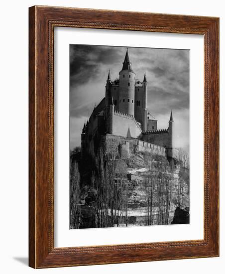 Exterior of Segovia Castle-Dmitri Kessel-Framed Photographic Print