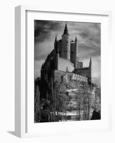 Exterior of Segovia Castle-Dmitri Kessel-Framed Photographic Print