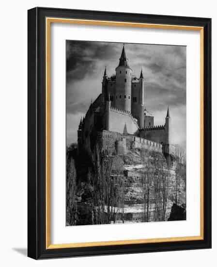 Exterior of Segovia Castle-Dmitri Kessel-Framed Photographic Print