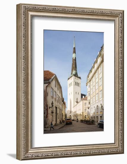 Exterior of St. Olaf's church, Old Town, UNESCO World Heritage Site, Tallinn, Estonia, Europe-Ben Pipe-Framed Photographic Print