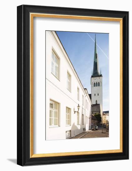 Exterior of St. Olaf's church, Old Town, UNESCO World Heritage Site, Tallinn, Estonia, Europe-Ben Pipe-Framed Photographic Print