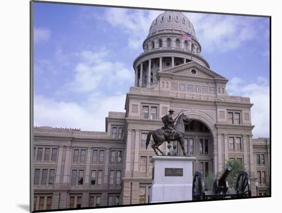 Exterior of State Capitol Building, Austin, Texas, United States of America (Usa), North America-David Lomax-Mounted Photographic Print