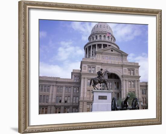 Exterior of State Capitol Building, Austin, Texas, United States of America (Usa), North America-David Lomax-Framed Photographic Print