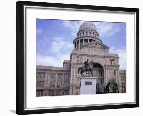 Exterior of State Capitol Building, Austin, Texas, United States of America (Usa), North America-David Lomax-Framed Photographic Print