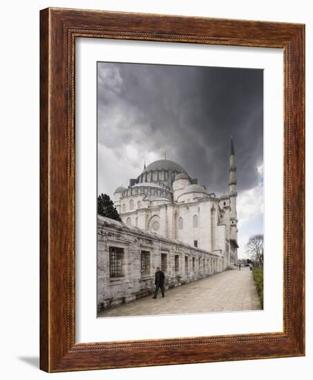 Exterior of Suleymaniye Mosque, Istanbul, Turkey-Ben Pipe-Framed Photographic Print