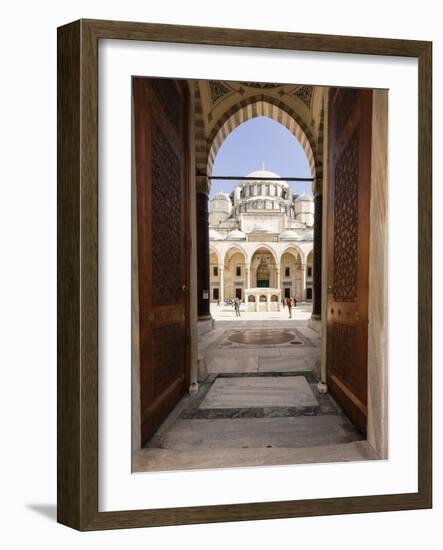 Exterior of Suleymaniye Mosque, Istanbul, Turkey-Ben Pipe-Framed Photographic Print