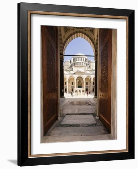 Exterior of Suleymaniye Mosque, Istanbul, Turkey-Ben Pipe-Framed Photographic Print