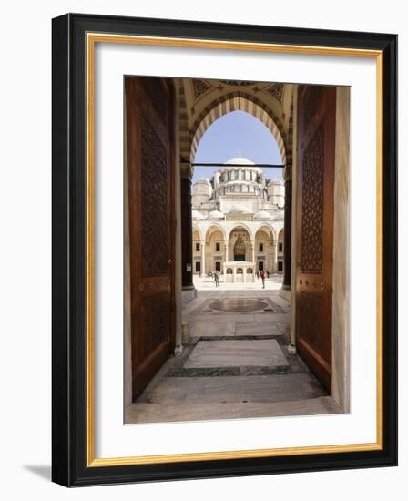 Exterior of Suleymaniye Mosque, Istanbul, Turkey-Ben Pipe-Framed Photographic Print