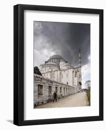 Exterior of Suleymaniye Mosque, Istanbul, Turkey-Ben Pipe-Framed Photographic Print