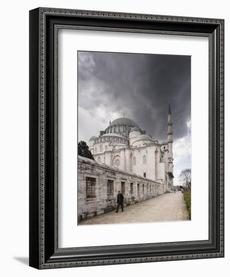 Exterior of Suleymaniye Mosque, Istanbul, Turkey-Ben Pipe-Framed Photographic Print