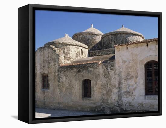 Exterior of the Agia Paraskeri Christian Church, Yeroskipou, Island of Cyprus, Mediterranean-Thouvenin Guy-Framed Premier Image Canvas