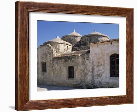 Exterior of the Agia Paraskeri Christian Church, Yeroskipou, Island of Cyprus, Mediterranean-Thouvenin Guy-Framed Photographic Print