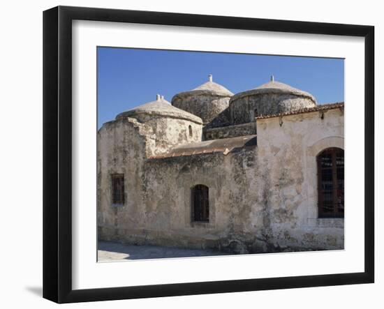 Exterior of the Agia Paraskeri Christian Church, Yeroskipou, Island of Cyprus, Mediterranean-Thouvenin Guy-Framed Photographic Print