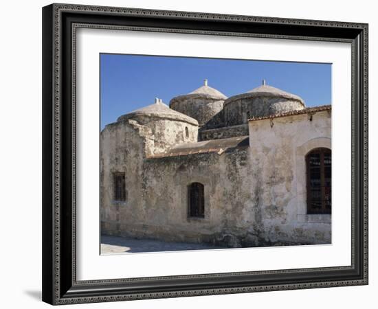 Exterior of the Agia Paraskeri Christian Church, Yeroskipou, Island of Cyprus, Mediterranean-Thouvenin Guy-Framed Photographic Print