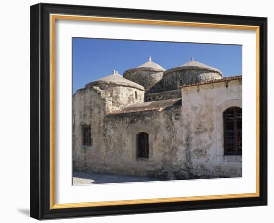 Exterior of the Agia Paraskeri Christian Church, Yeroskipou, Island of Cyprus, Mediterranean-Thouvenin Guy-Framed Photographic Print