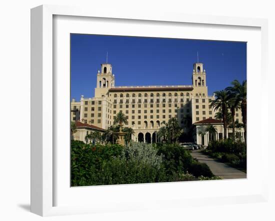 Exterior of the Breakers Hotel, Palm Beach, Florida, United States of America, North America-Fraser Hall-Framed Photographic Print