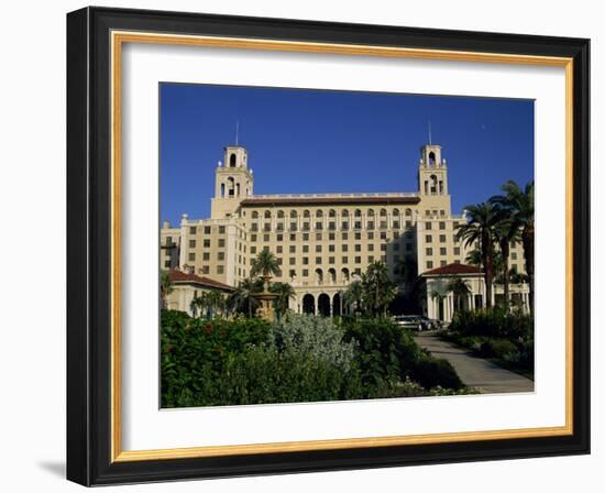 Exterior of the Breakers Hotel, Palm Beach, Florida, United States of America, North America-Fraser Hall-Framed Photographic Print