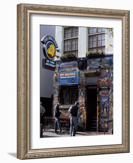Exterior of the Bulldog Coffee Shop, Amsterdam, the Netherlands (Holland)-Richard Nebesky-Framed Photographic Print
